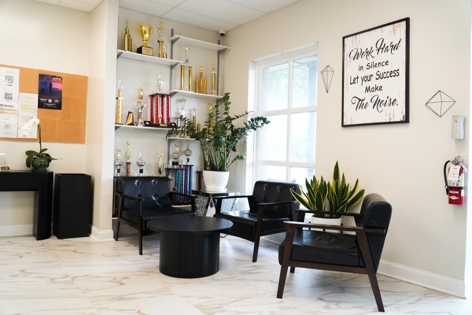 Lobby at Brilliant DanceSport Studio