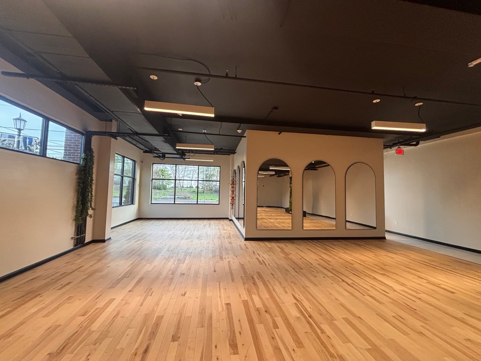 13,000 sq. ft. ballroom set up for an event